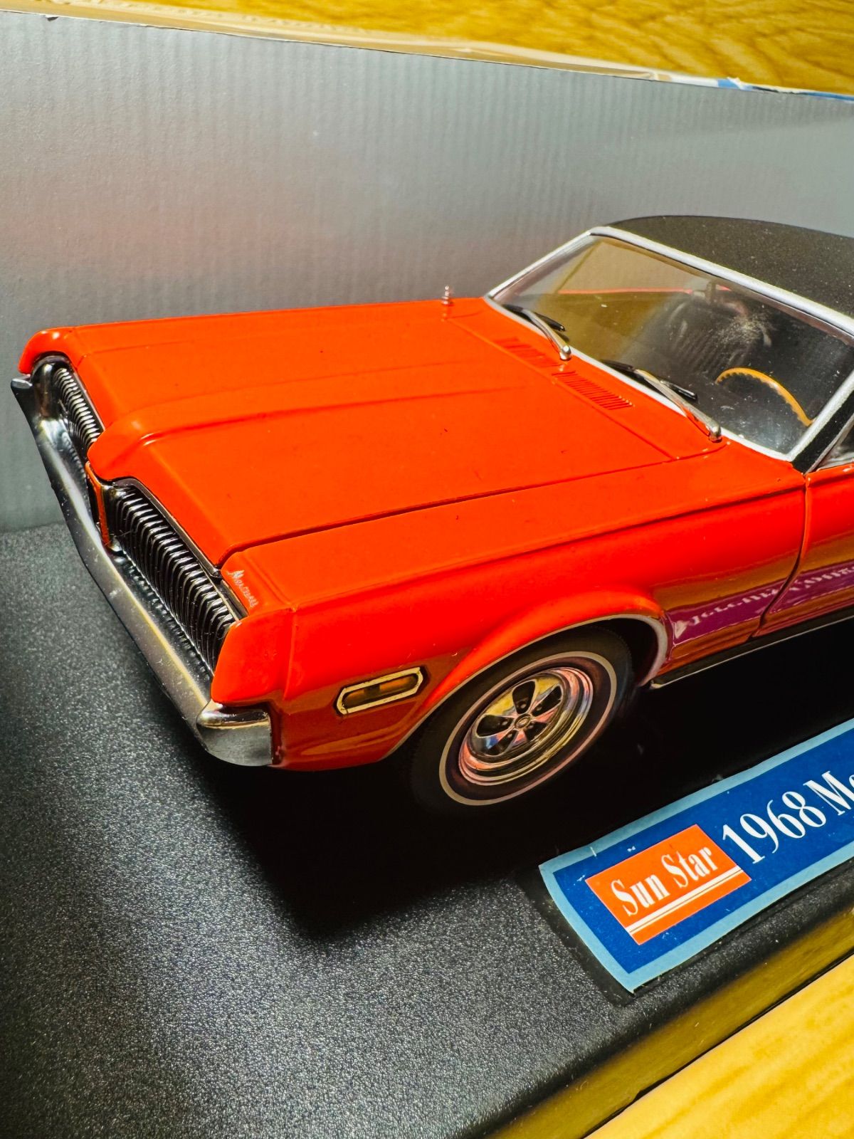 SS/'67 Mercuryマーキュリー Cougarクーガー XR7 1/18 Diecast model cars Mercury Cougar 1/18 Sun Star XR7G grü 1