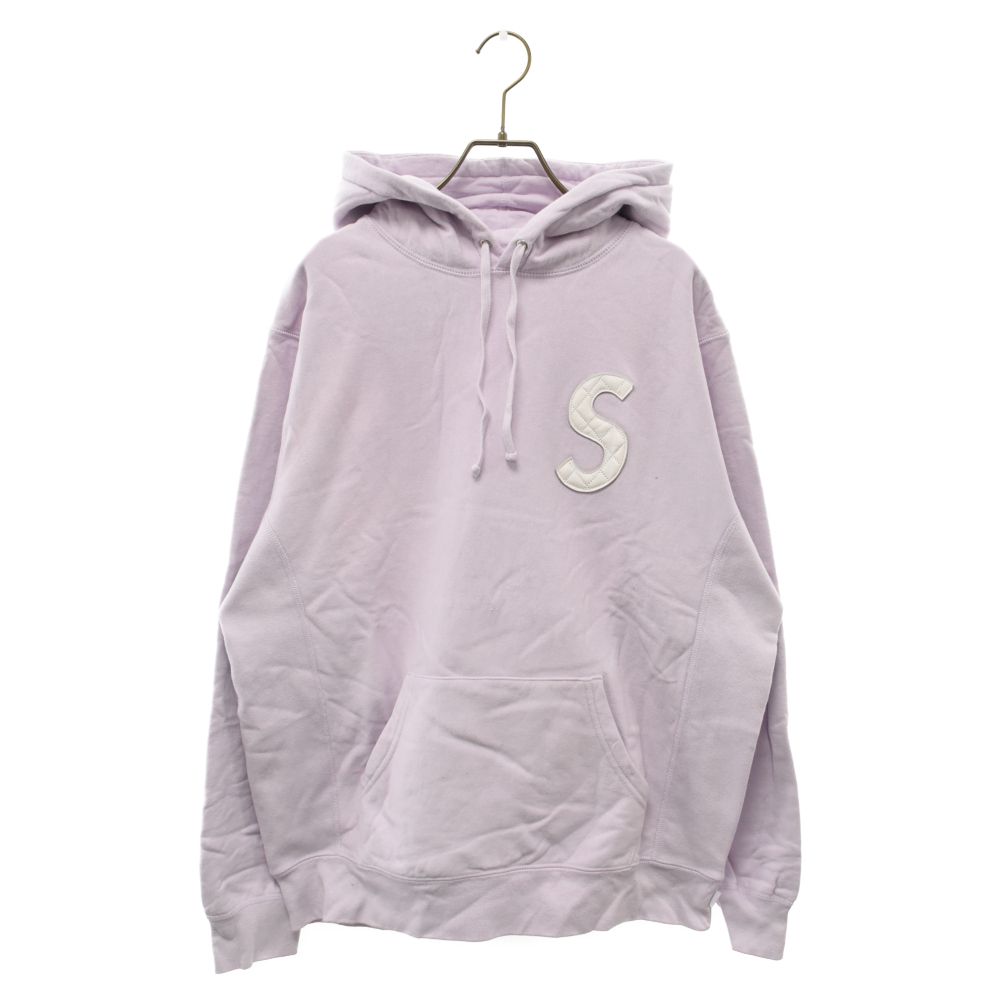 SUPREME (シュプリーム) 20SS S Logo Hooded Sweatshirt キルティングS 