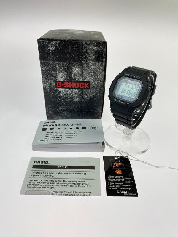 メンズ CASIO カシオG-SHOCK 5600 SERIES DIGITAL GW-M5610U-1ER ジーショック 5600シリーズ デジタル 腕時計 196-241114-yn-13-MIN