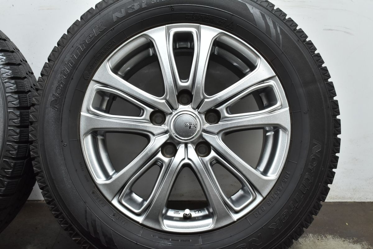 バリ溝 シビラ 15in 6J 43 PCD114.3 ノーストレック N3I 195 65R15 ノア ヴォクシー エスクァイア ステップワゴン アクセラ FFCRYSTALESIA_COM