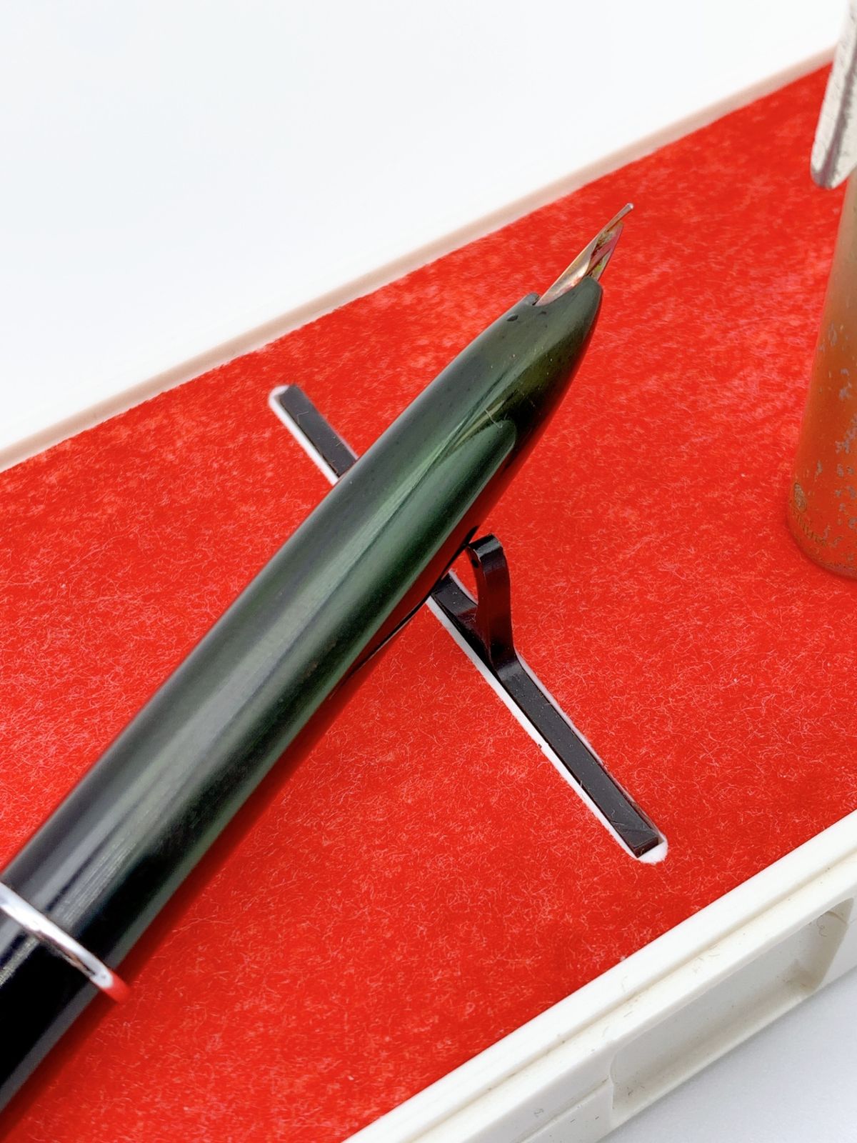 PLATINUM/プラチナ 万年筆 14K/585 シルバー/ブラック SH287 - メルカリ