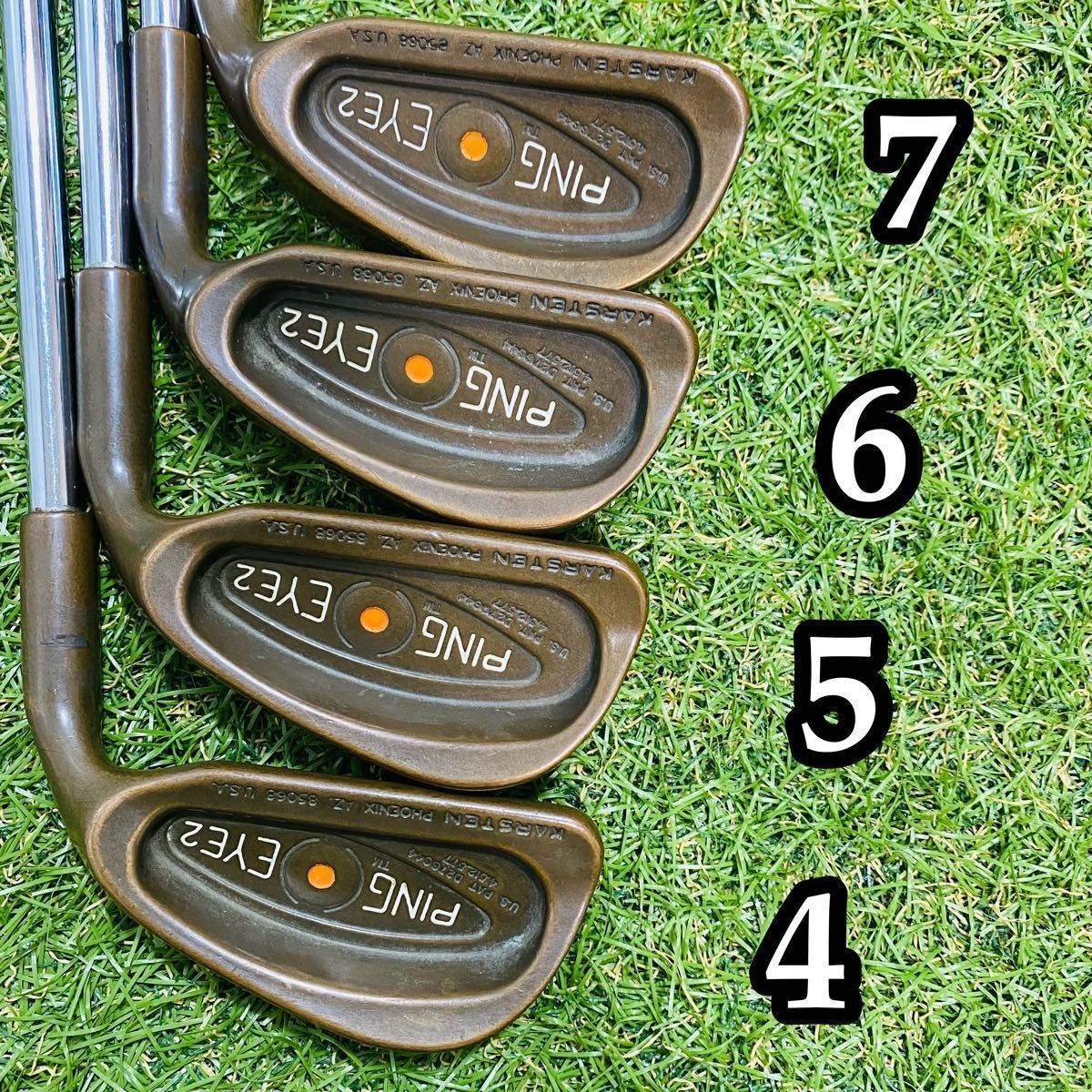 激レア】ピン EYE2 ベリリウムカッパー メンズアイアンセット 8本