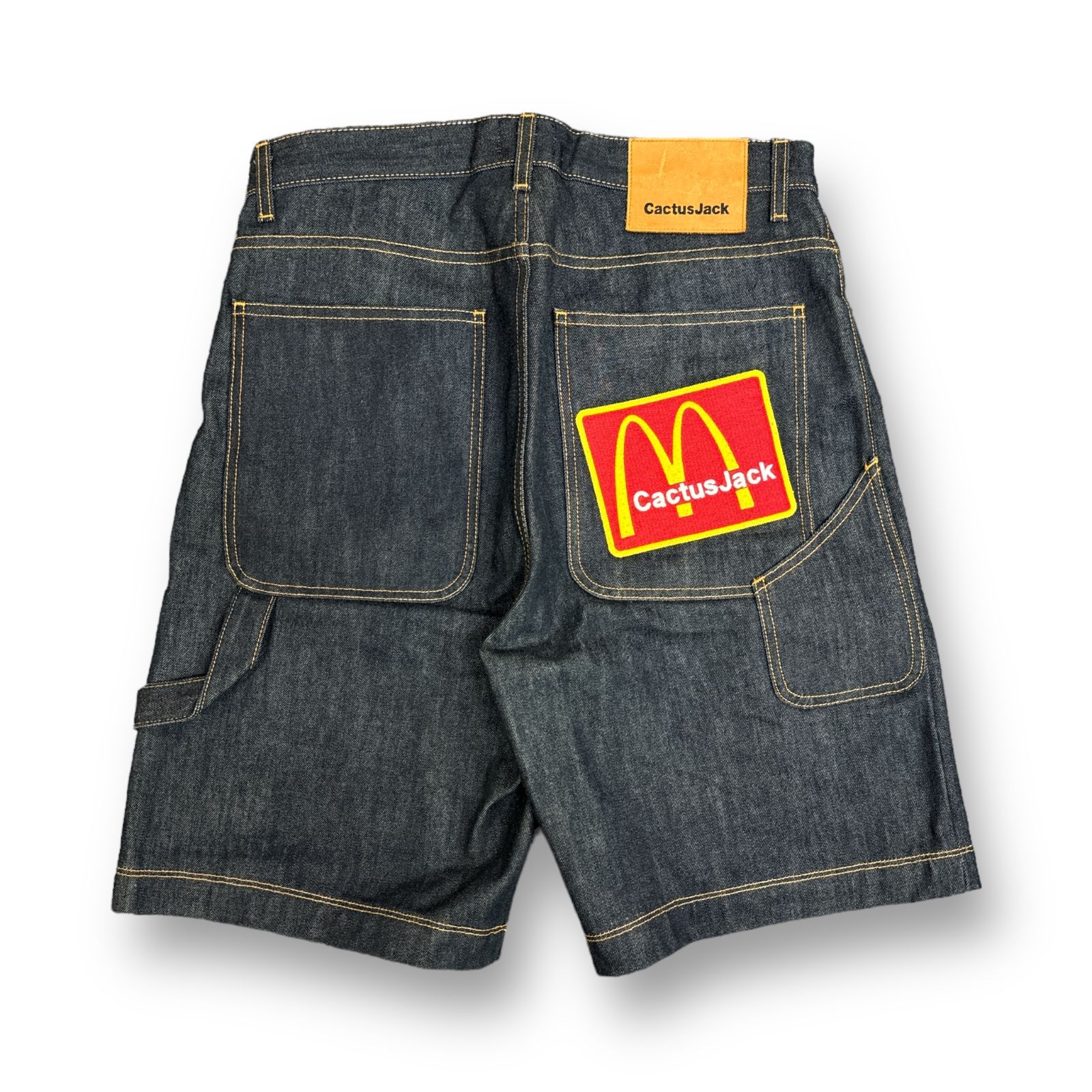 Travis Scott x McDonald's 20FW Cj Arches Denim Shorts ショーツ デニム ジーンズ ハーフパンツ  トラヴィススコット カクタスジャック マクドナルド コラボ インディゴ 34 74179A7 - メルカリ