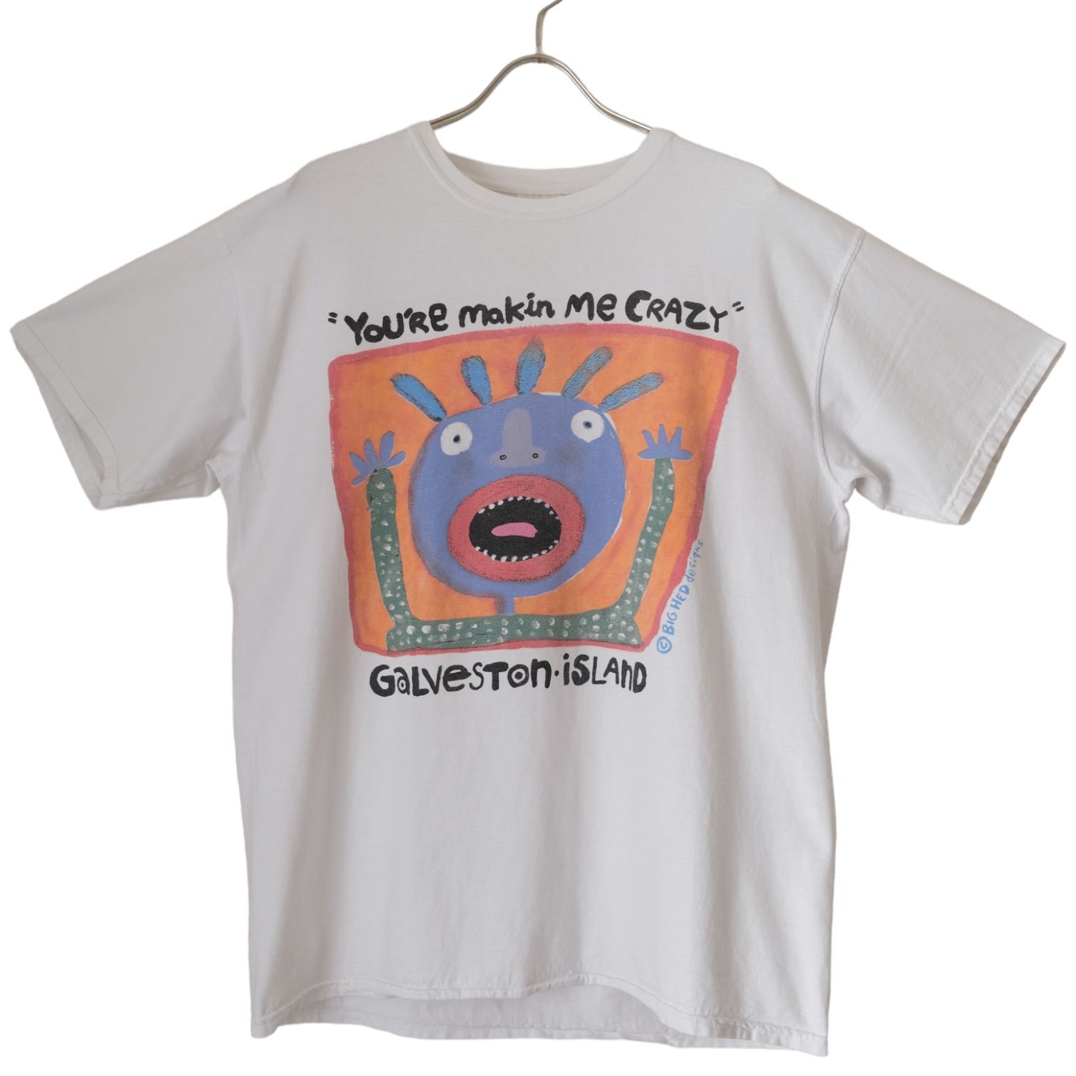 00s COMFORT COLORS BIG HED Tee - メルカリ