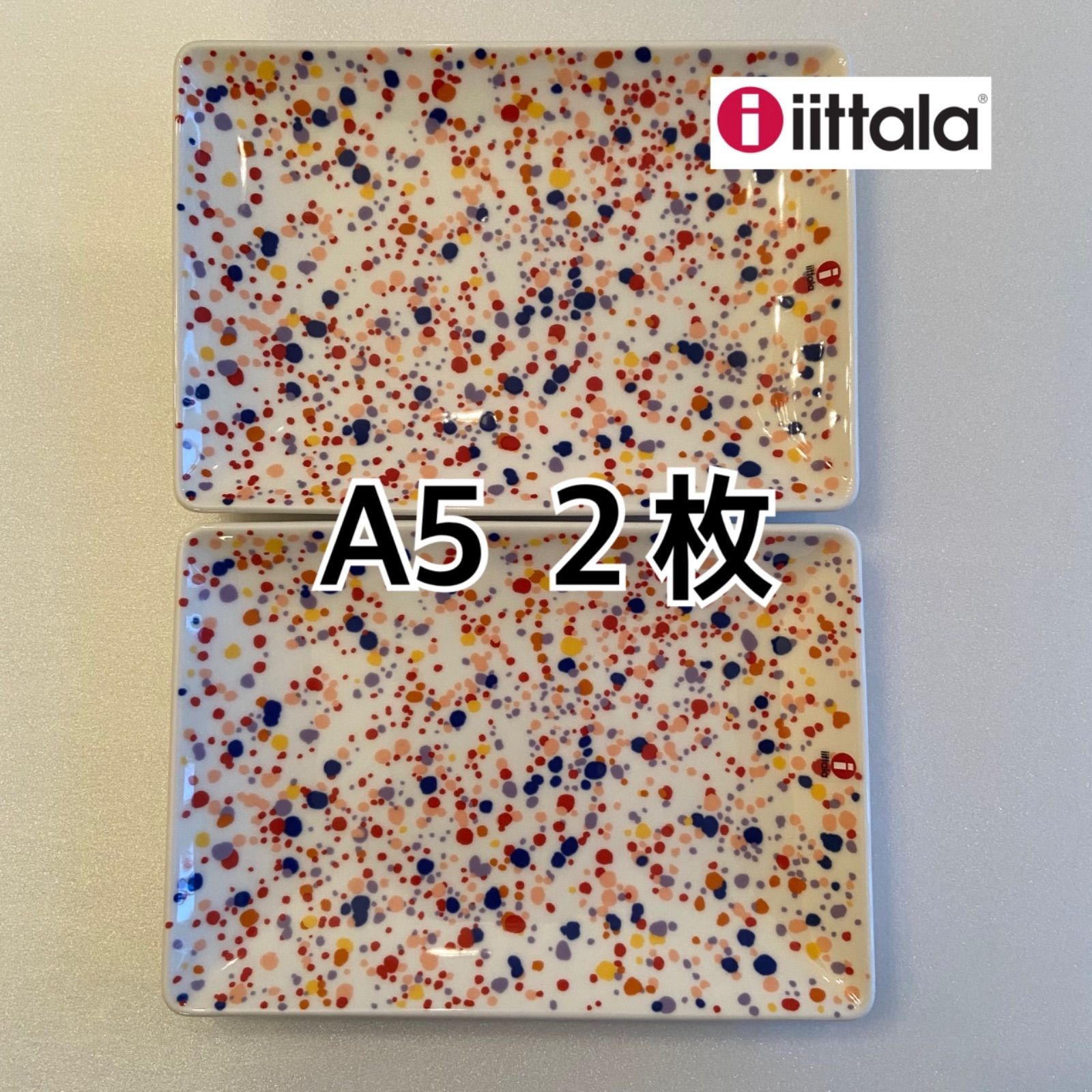 新品】 イッタラ ヘレ A5プレート2枚 iittala OTC