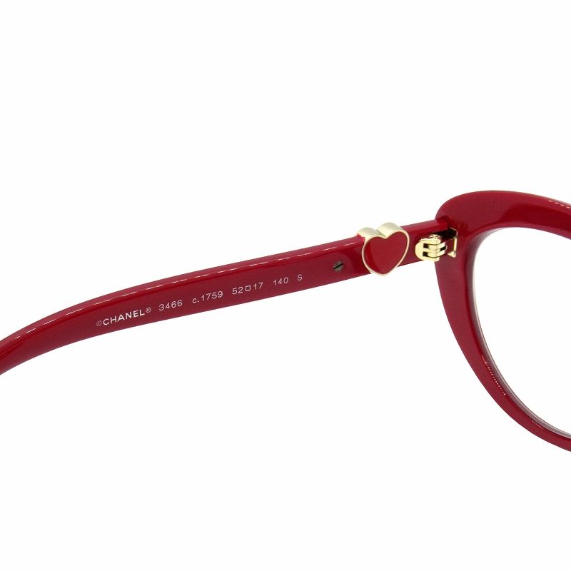 美品 24ss シャネル CHANEL キャッツアイ シェイプ 眼鏡 サングラス
