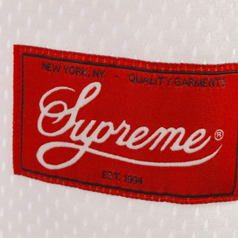 SUPREME (シュプリーム) 20SS Mesh Hooded L/S Baseball Jersey