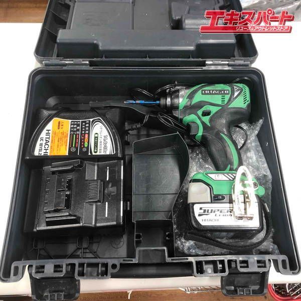 日立工機 インパクト ドライバ 14.4V WH14DBAL 充電器 ケース付き 湘南台店