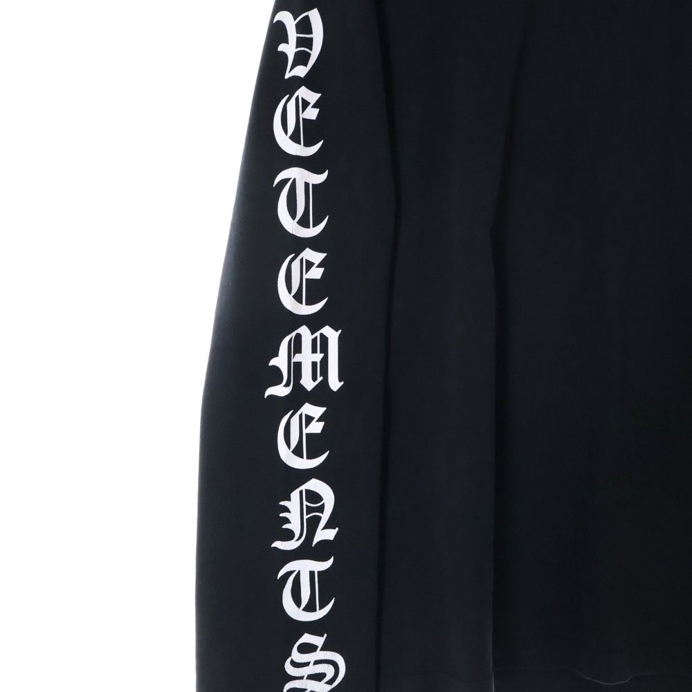 臣くん着用。 VETEMENTS ヴェトモン ゴシックロゴ ロンT 臣くん着用。 VETEMENTS ヴェトモン ゴシックロゴ ロンT - メルカリ