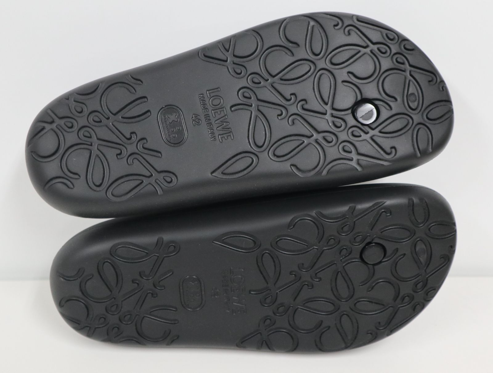 LOEWE ロエベ BUBBLE THONG SLIDE バブル アナグラム ラバー トング