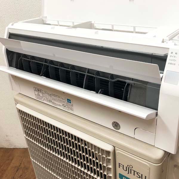 富士通 【引取希望・配送要相談】富士通ゼネラル/FUJITSU GENERAL ノクリア ルームエアコン 2.2kW 6畳 AS-C22J-W  2019年製 AS-C22J-W - メルカリ