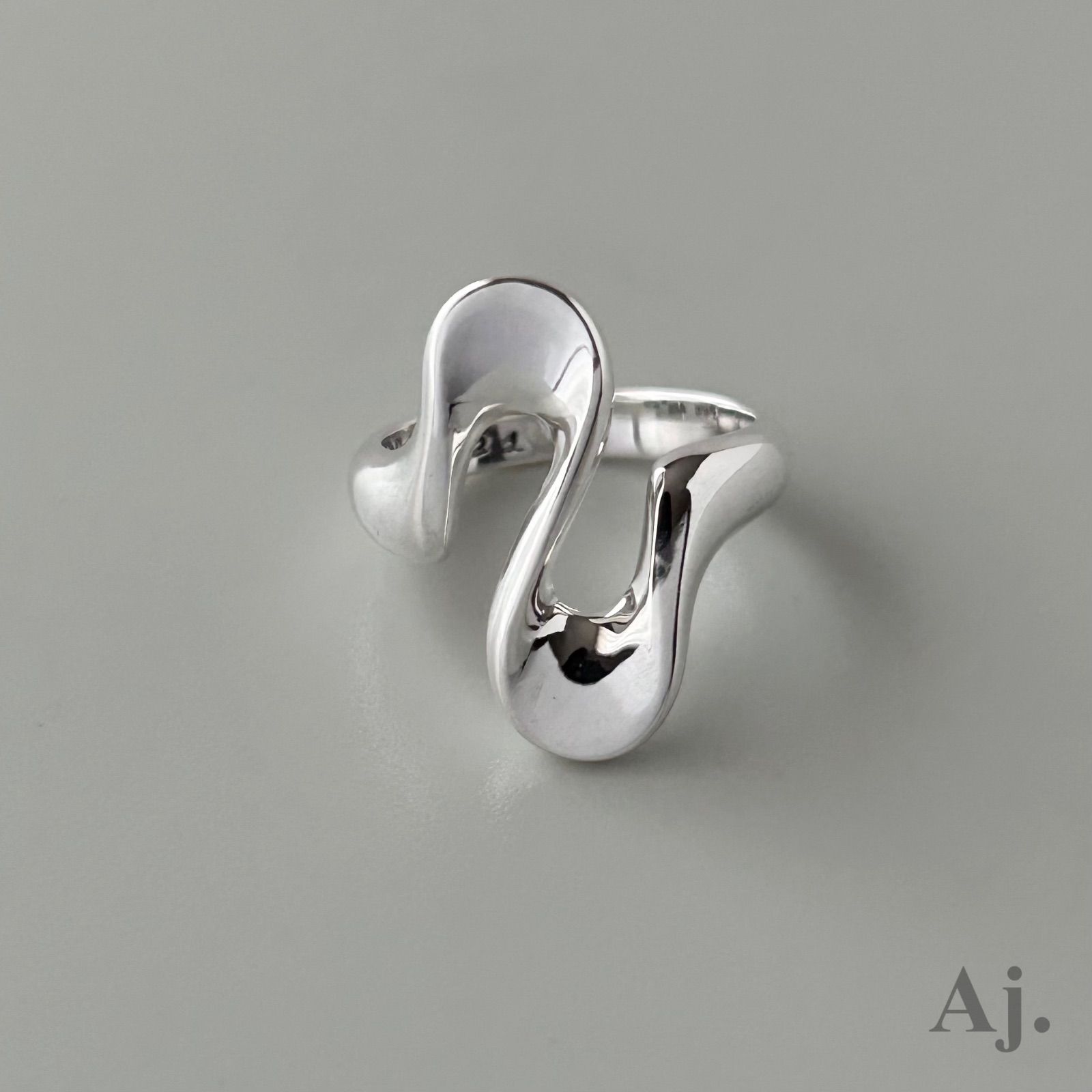 ジョージジェンセン 221 リング 指輪 AG925 約12～12.5号の間 Georg Jensen