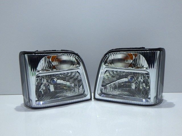 コーティング加工済 TV TT TW 1|2 サンバー 後期 ヘッドライト左右 ハロゲン VC02-001 レベ無し 250422037