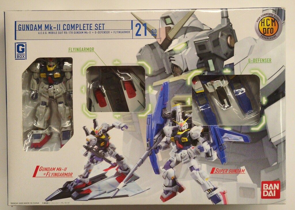 HCM Pro G-BOX ガンダムMk-II コンプリートセット バンダイ HCM Pro G-BOX 機動戦士Zガンダム ガンダムMk-II