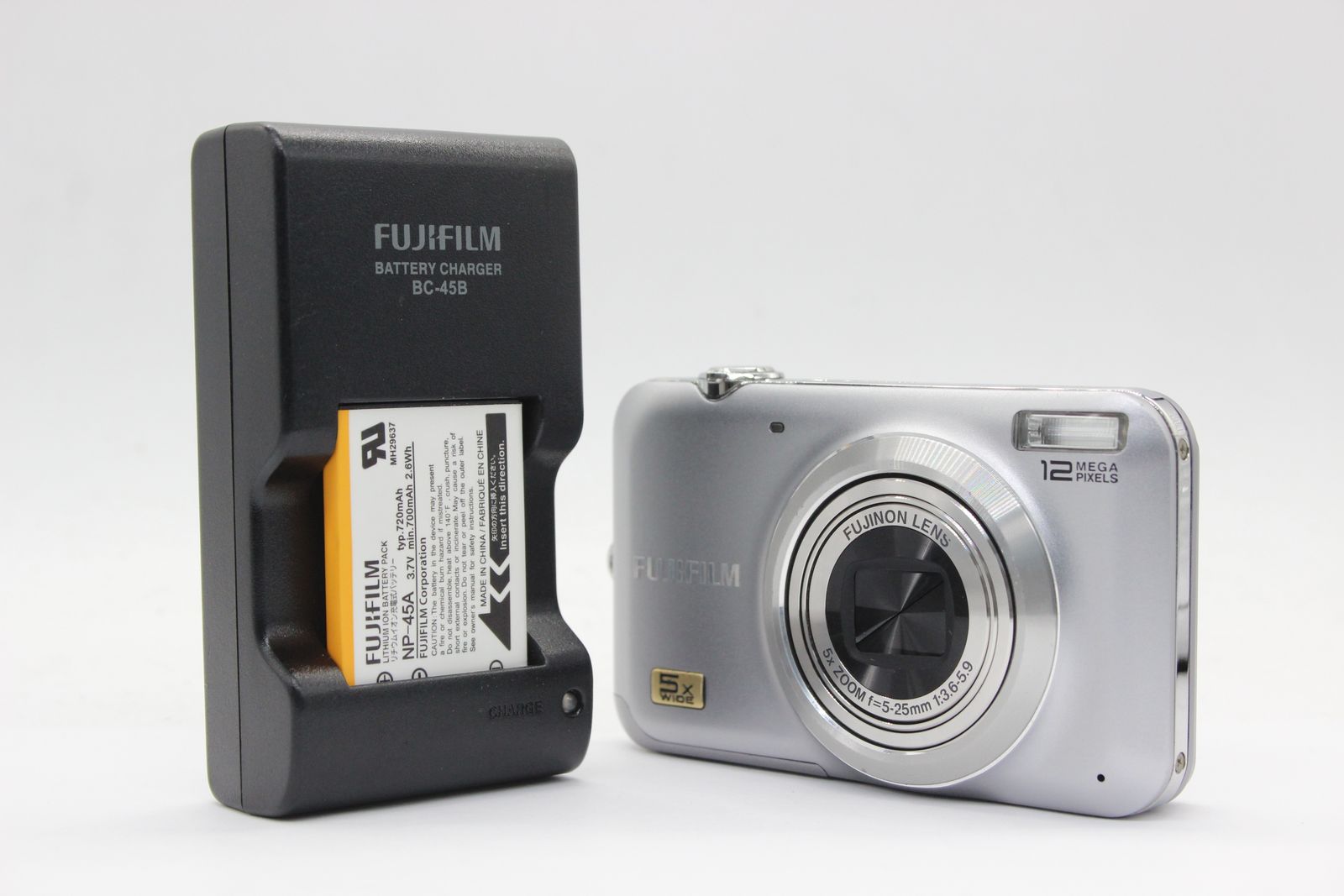 返品保証】 フジフィルム Fujifilm Finepix JX200 5x Zoom バッテリー