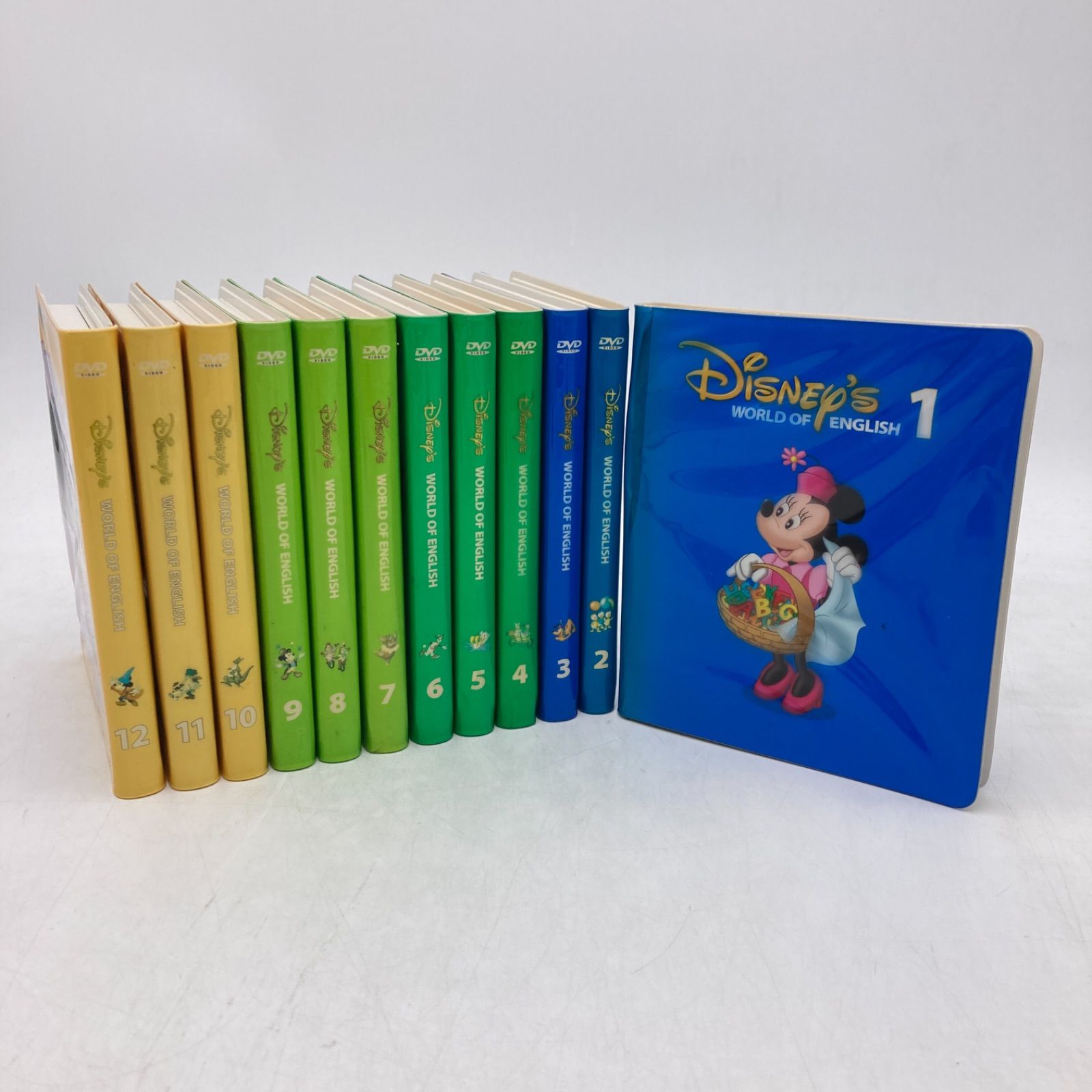 ディズニーワールドイングリッシュ ストレートプレイ DVD12巻