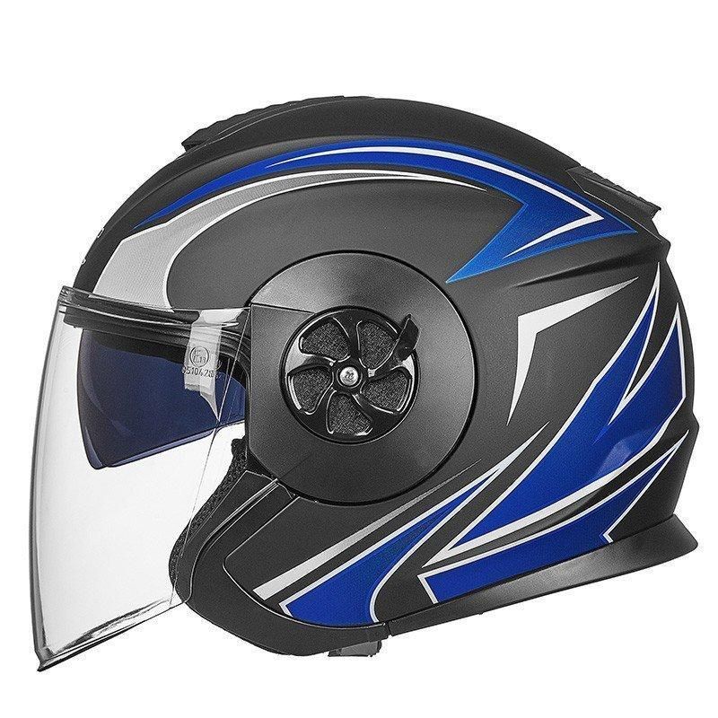 GXT ヘルメット ジェットヘルメット ダブルシールド バイク