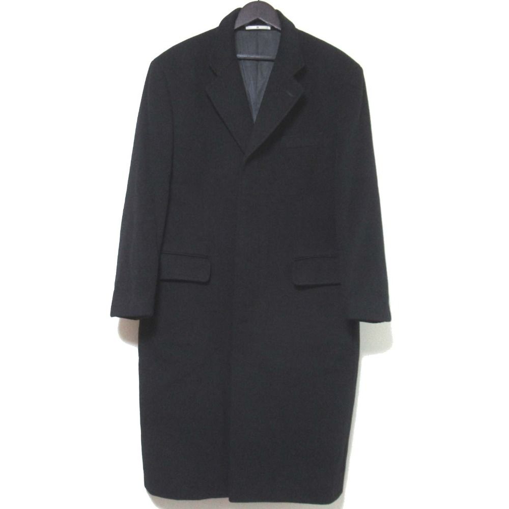 タグ付き未使用✨M-premierBLACKノーカラーショートコート 34 春を纏う