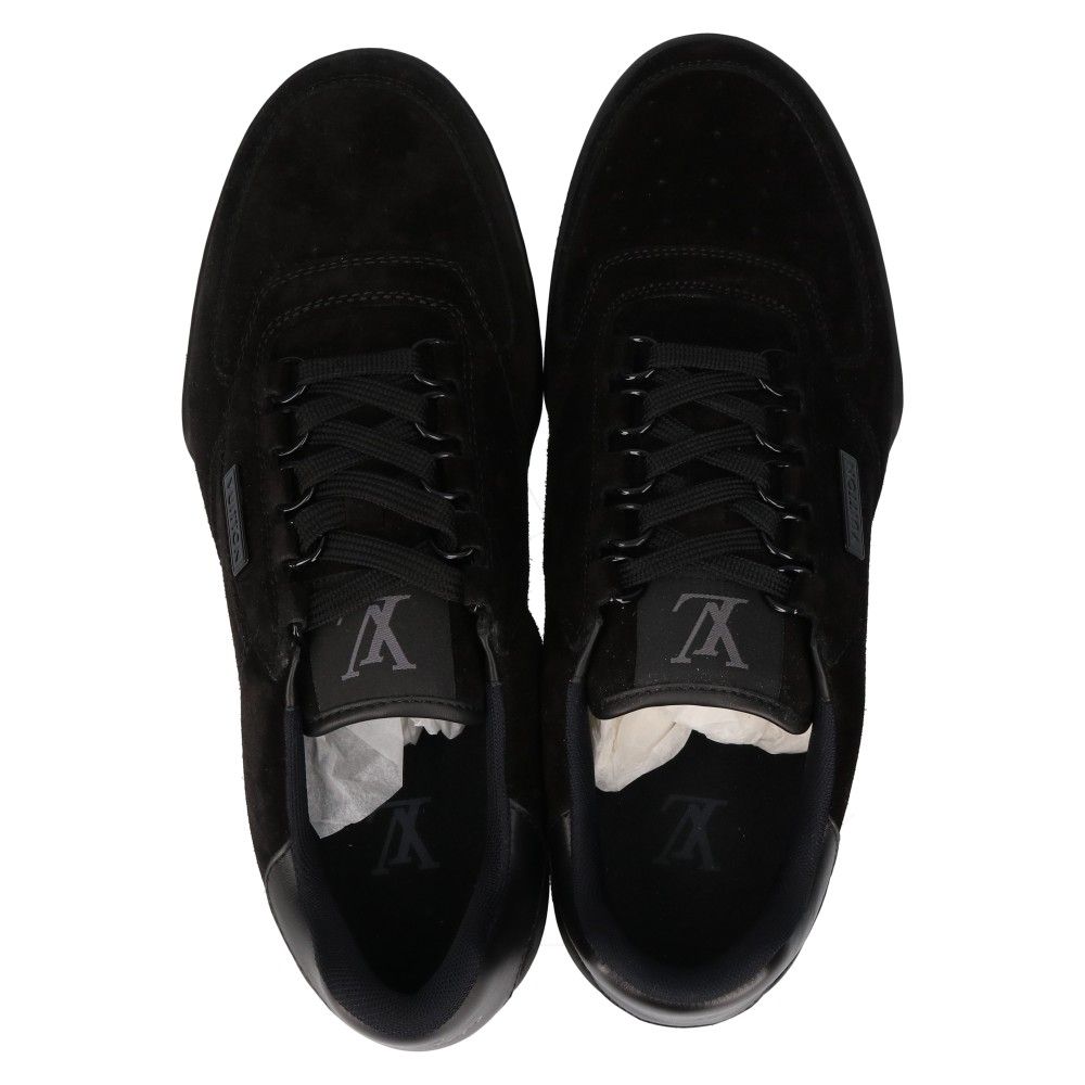 LOUIS VUITTON (ルイヴィトン) SUEDE LOGO LACE UP TRANAIRS