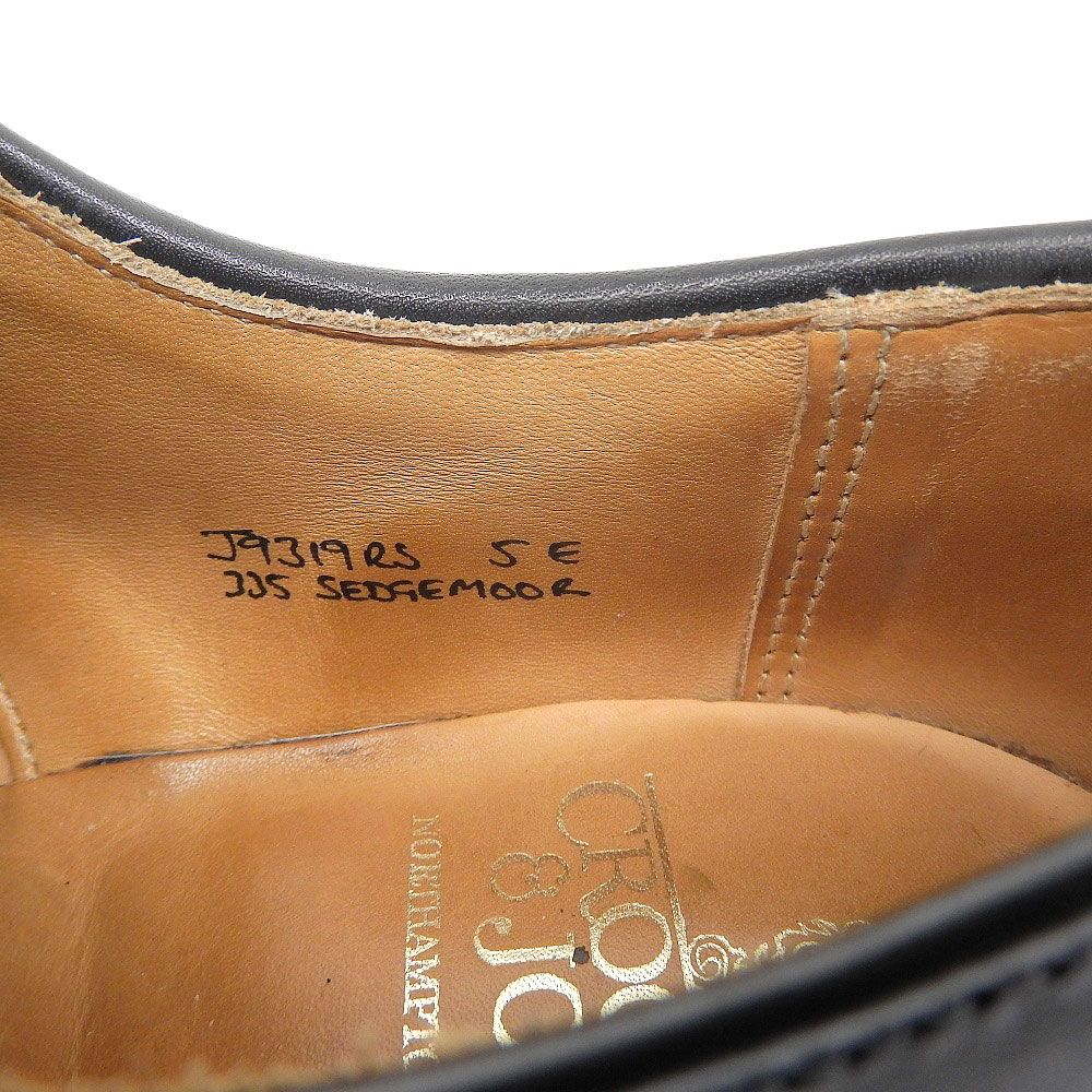 クロケットアンドジョーンズ セッジムーア プレーントゥー 6E 526