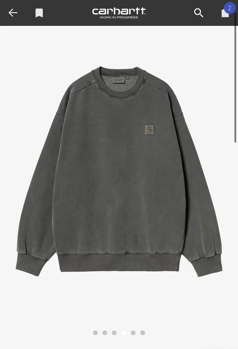 カーハートウィープ パーカー VISTA SWEATSHIRT 新品