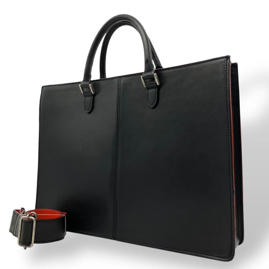 美品 JUN MEN TORION トライオン ビジネスバッグ 2way レザー 美品 JUN MEN TORION トライオン ビジネスバッグ 2way レザー