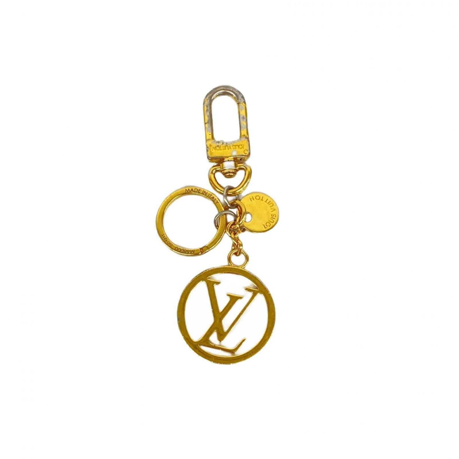 ルイ ヴィトン Louis Vuitton ルイ ヴィトン キーホルダー LVサークル M68000 ゴールドレディース