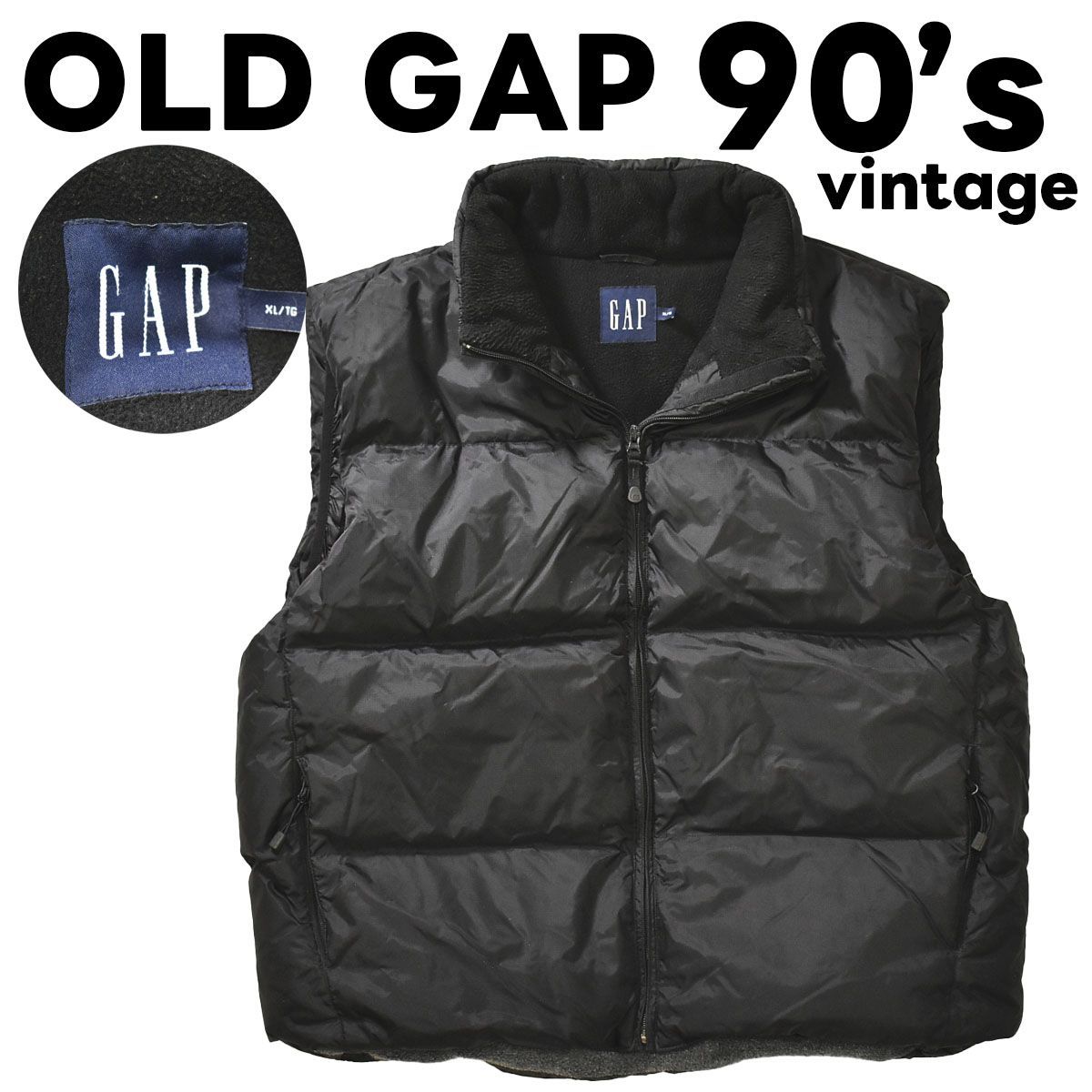 90s old gap ダウンベスト - ジャケット・アウター