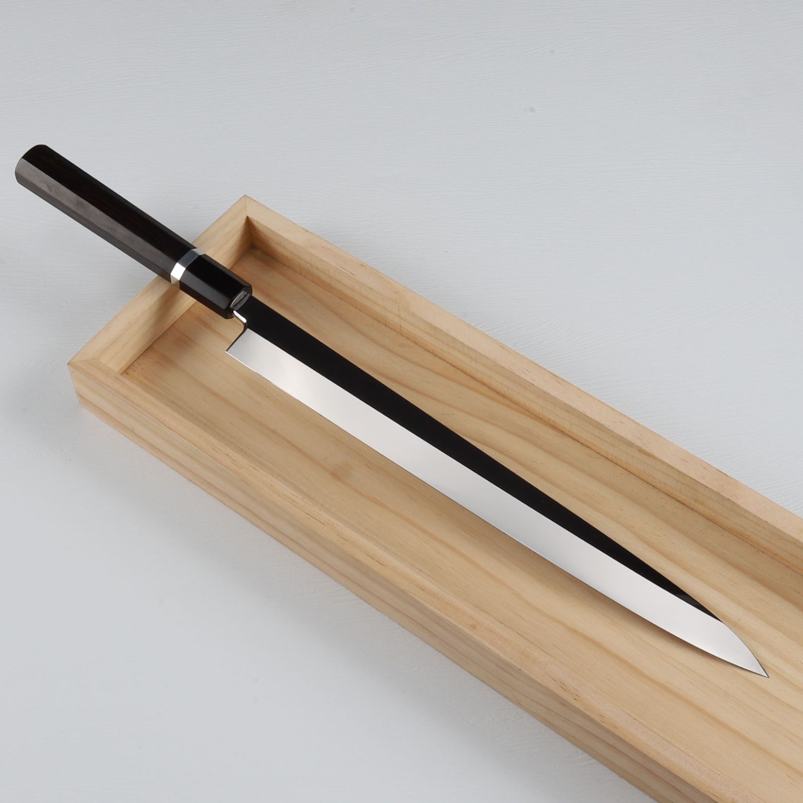 柳刃包丁 刺身包丁 尺（刃渡り300mm） ウルトラ鏡面仕上げ（完全手研ぎ