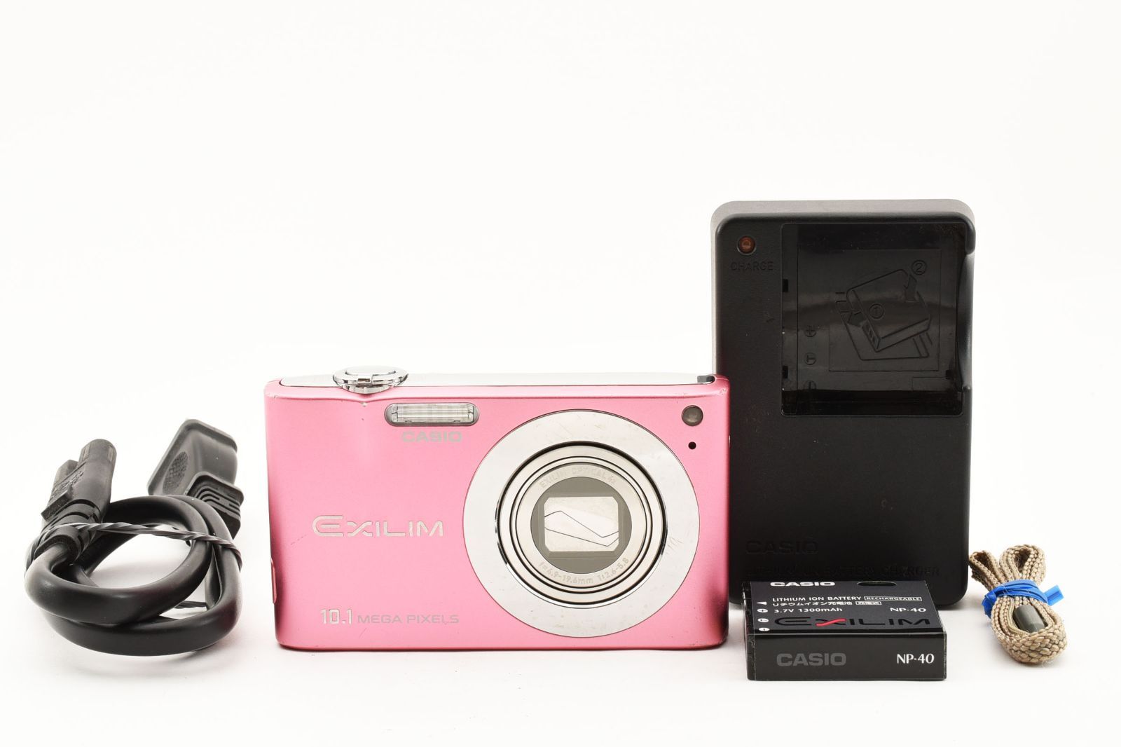 ☆美品☆カシオ CASIO EXILIM ZOOM EX-Z100 ピンク☆ L1078#1566