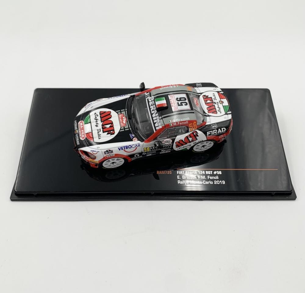中古】開封 ixo イクソ 1/43 フィアット アバルト 124 RGT #56
