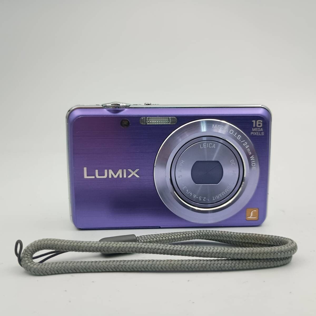 最終値下げLUMIX 16メガピクセル デジタルカメラ パープル Panasonic LUMIX DMC-FH8 Purple コンパクトデジタルカメラ 紫