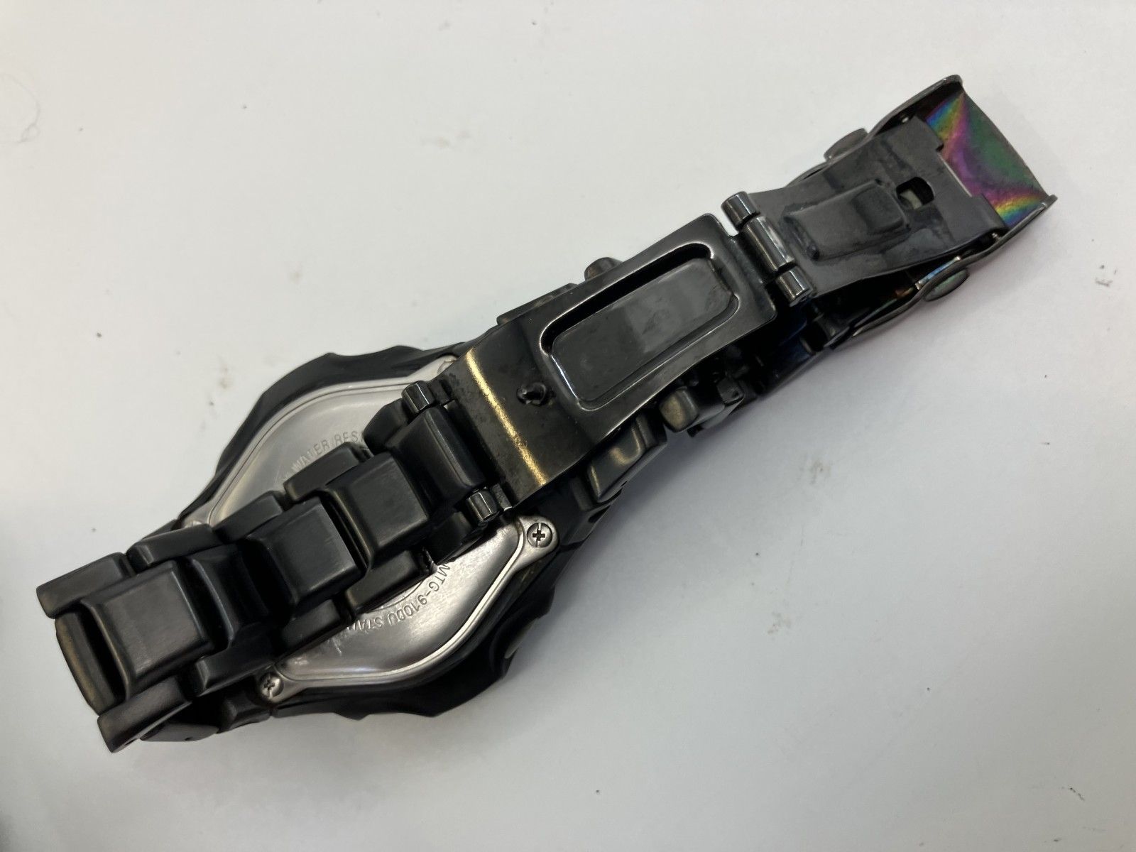 中古 CASIO G-SHOCK MTG-910DJ マルチバンド5 タフソーラー メンズ