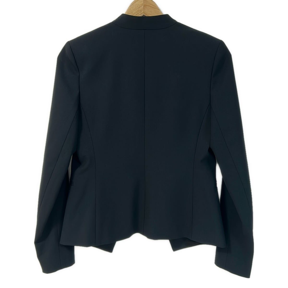 theory セオリー ジャケット サイズ0 XS レディース - 黒 長袖 肩パッド 春 秋