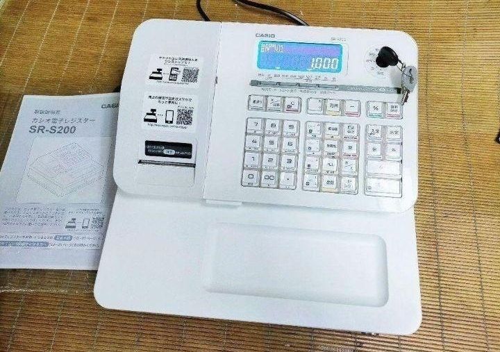 カシオレジスター SR-S200 最新機種 スマホで設定売上管理