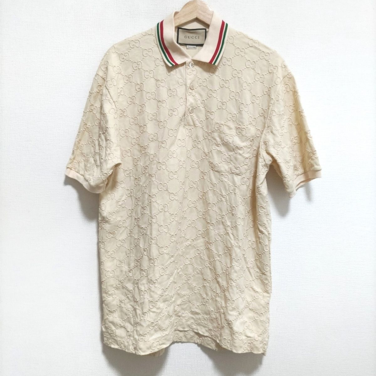 GUCCI(グッチ) 半袖ポロシャツ サイズXXL XL メンズ美品 - 753572 
