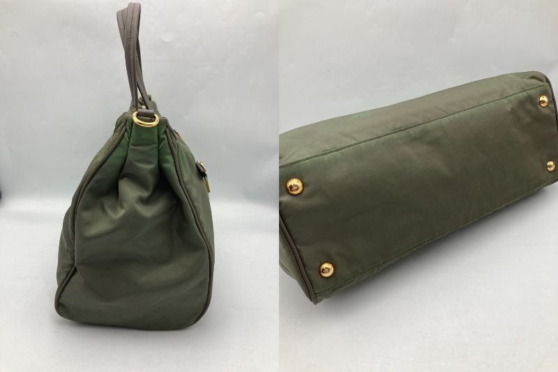 【美品】PRADA ハンドバッグ カーキ テスート トートバッグ 楽天市場】【美品】 プラダ トートバッグ カーゴ テスート