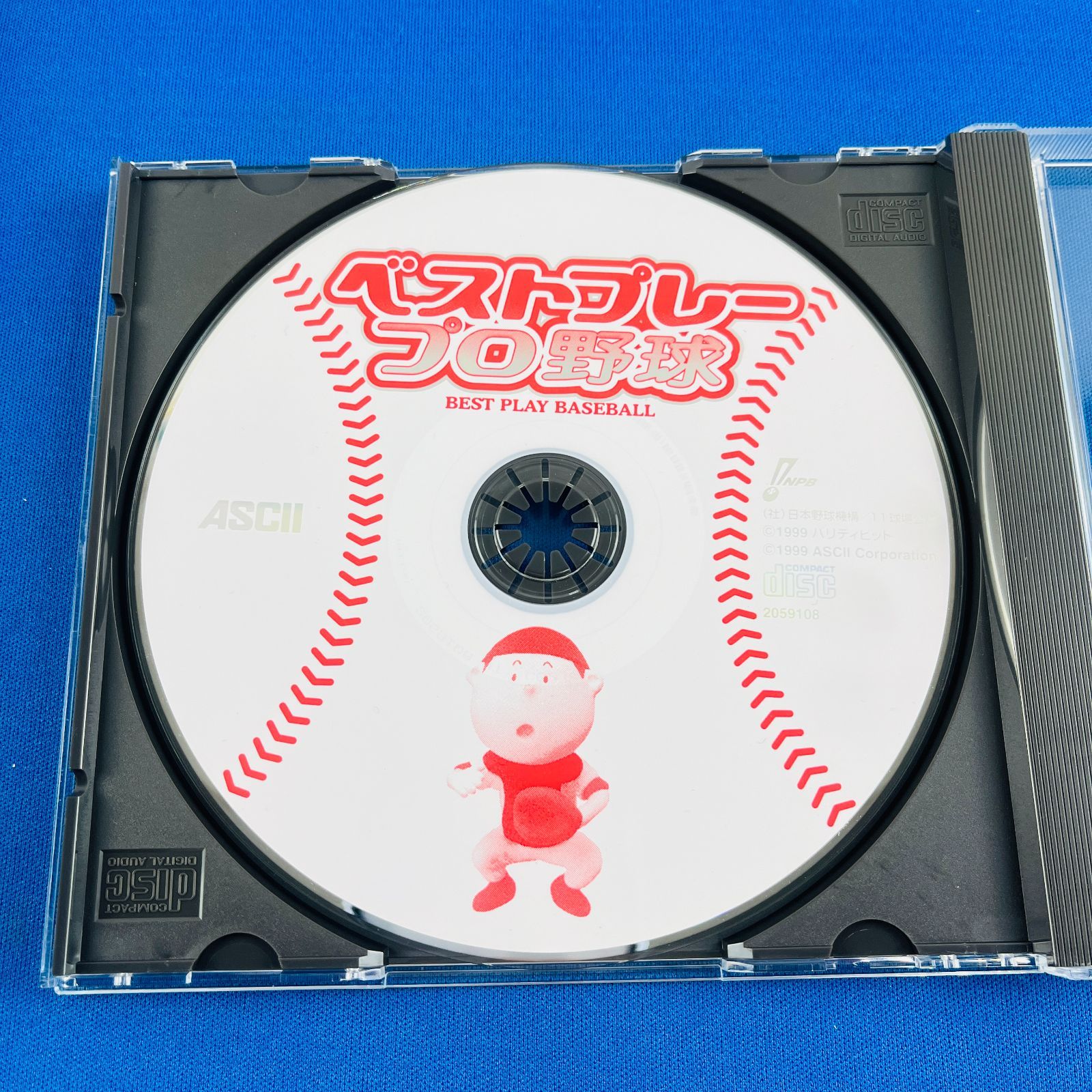 希少　ベストプレープロ野球 CD-ROM アスキー Windows95/98 ◇134【激レア】ベストプレープロ野球 PC版 ASCII アスキー