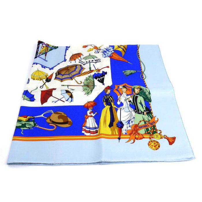 HERMES エルメス 日傘と雨傘 OMBRELLES ET PARARLUIES カレ90