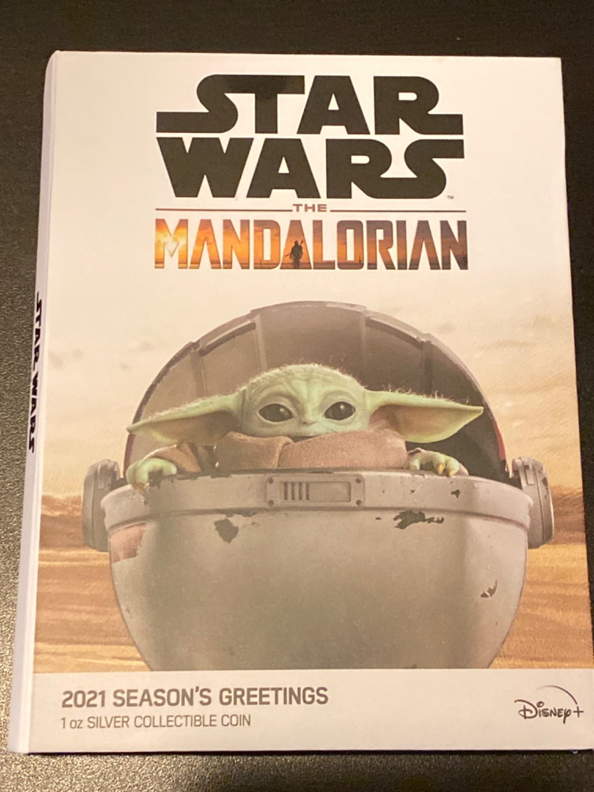 2021年 スター・ウォーズ「ベイビーヨーダ」純銀 1オンス銀貨 【公式通販】 2021年 スター・ウォーズ「ベイビーヨーダ」純銀 1オンス銀貨 【公式通販】