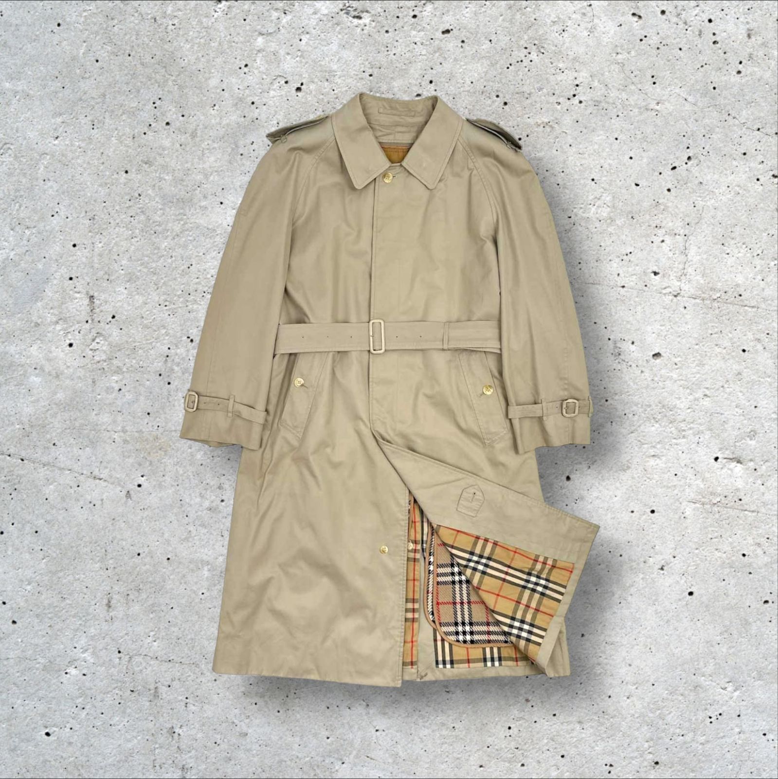 VINTAGE 英国製 Burberrys ノバチェックライナー トレンチコート BURBERRY - 美品☆BURBERRY☆バーバリー☆80s-90s☆ライナー