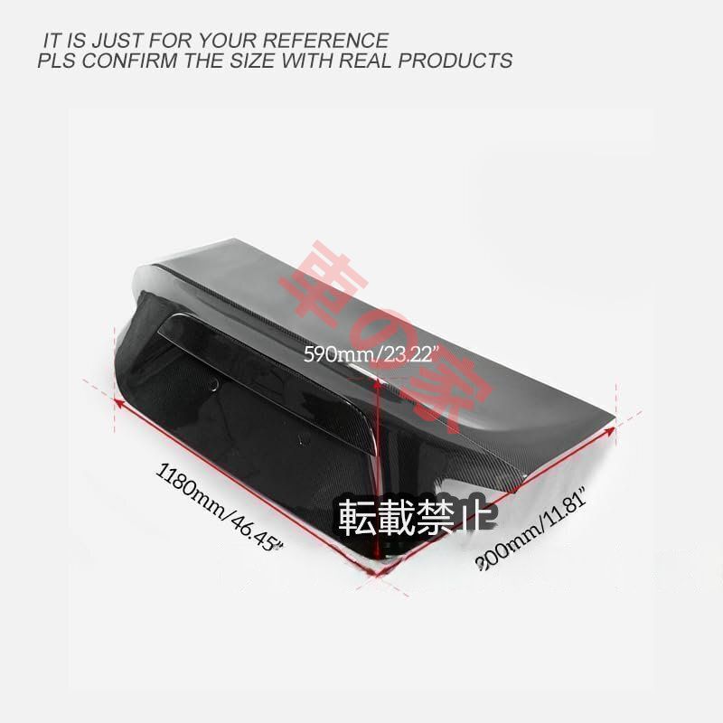 スバルBRZ Fit Toyota FT 86 GT 86 12-18炭素繊維リアトランクカバートランクカバー装飾車体キットに適用 FFCRYSTALESIA_COM