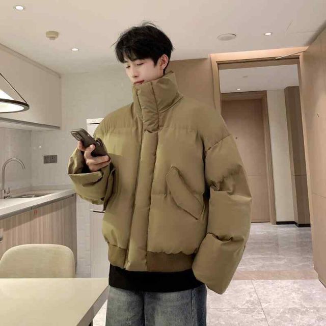 人気，人気セール 春 コーデ メンズ 用 服 シンプル ファッション オシャレ 大人 かっこいい 大きいサイズ ストリート 紳士服 コート クリーン フィット スタンドカラー コットンコート ダウン コットン ジャ その他