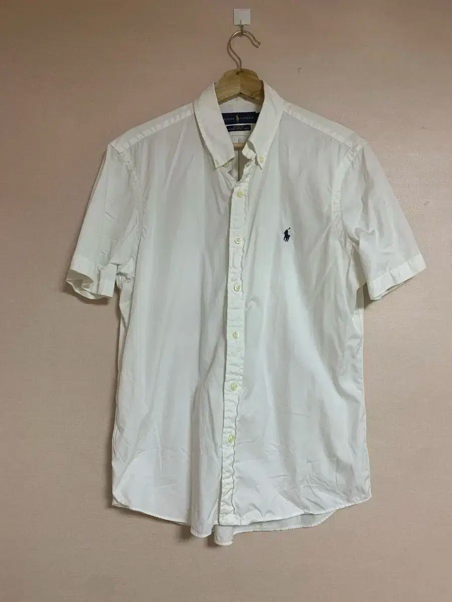 POLO RALPH LAUREN ポロラルフローレン クラシックフィット 半袖 シャツ M 白
