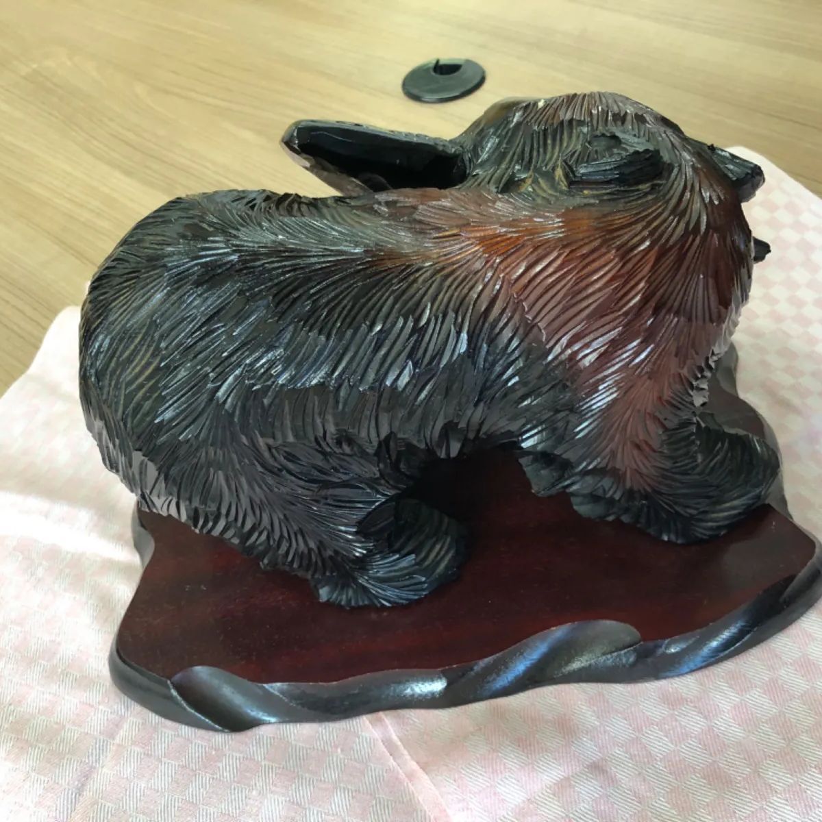 値下げしました！熊の彫刻