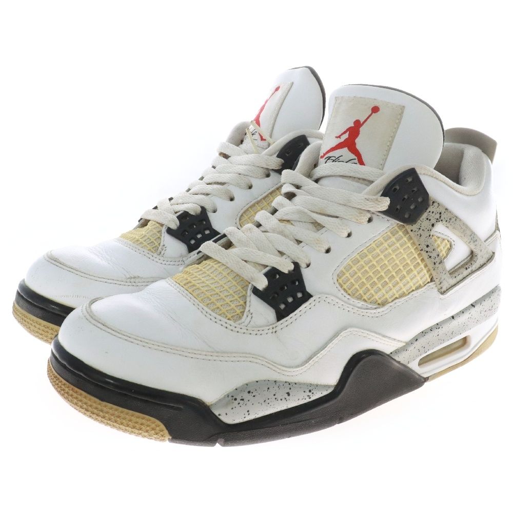 NIKE (ナイキ) 【観賞用 2016年製】 AIR JORDAN 4 RETRO OG WHITE 