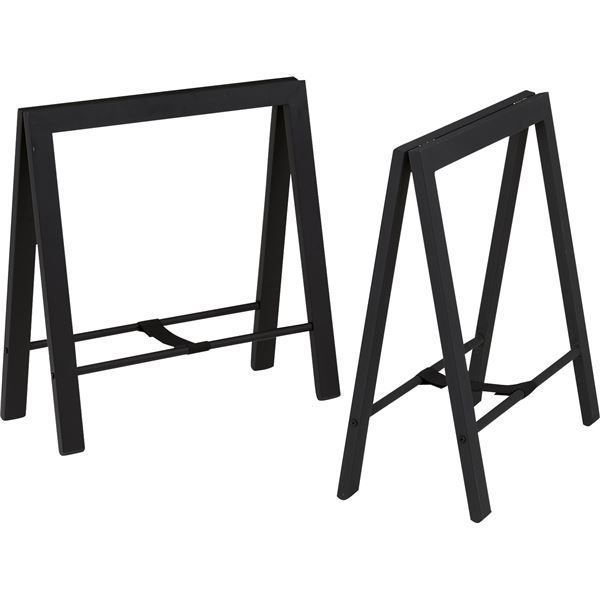 テーブル天板用 脚|足 単品 幅65×奥行36×高さ67cm スチール TL-111BK DIY 作業 クラフト 日曜大工