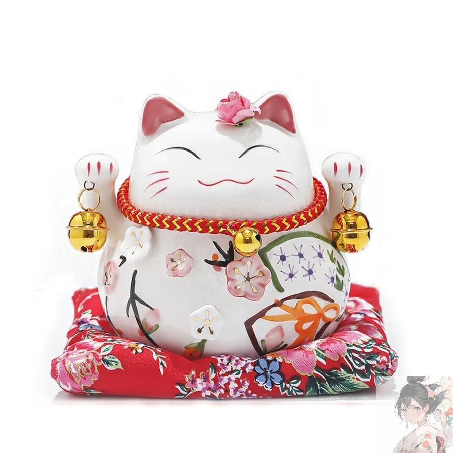 新品未使用】招き猫 猫 ネコ 置物 オブジェ スピリチュアル 貯金