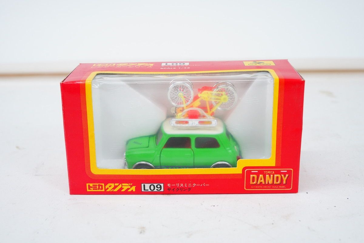 トミカダンディ　ミニクーパーサイクリング　Ｌ09 1/43 トミカダンディ ミニクーパー サイクリング L09 1/43 ミニカー