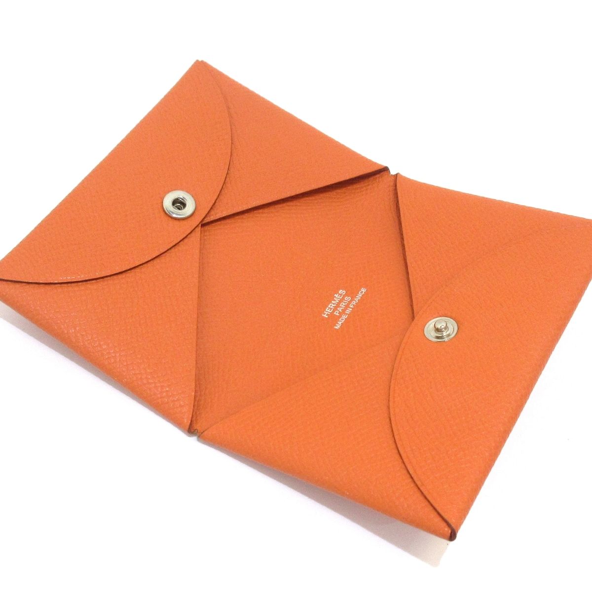 HERMES(エルメス) カードケース美品 カルヴィ ポティロン ヴォーエプソン HERMES(エルメス) カードケース美品 カルヴィ ポティロン ヴォー